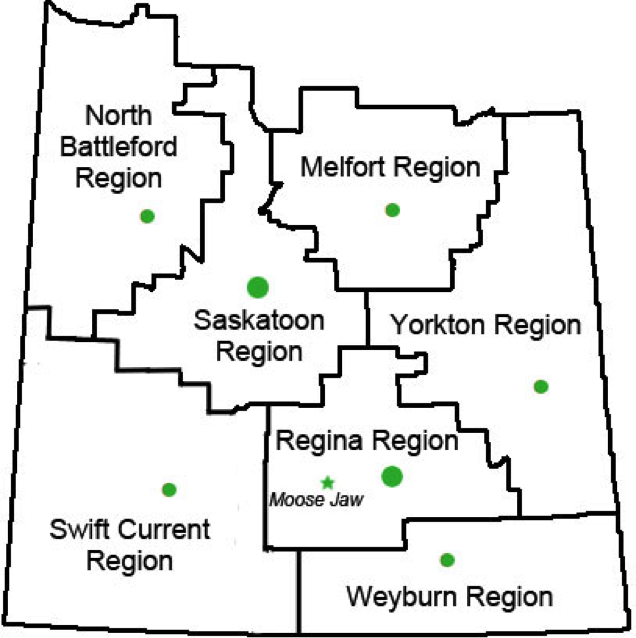 Municipality Regions